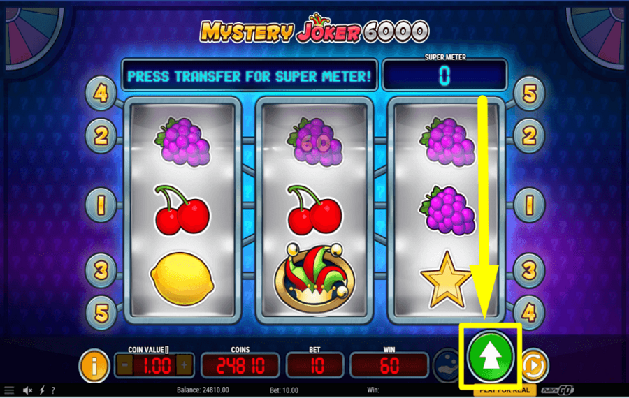 Mystery Joker 6000 PRÉPAREZ-VOUS AU TRANSFERT.