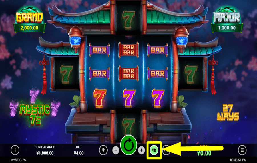 Mystic 7s ASSEGNARE LA PUNTATA PIÙ ALTA.