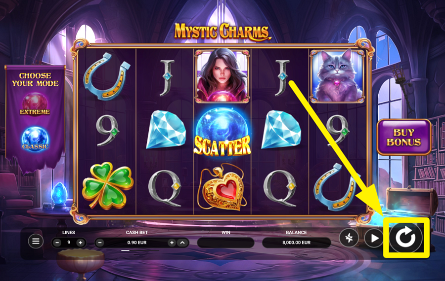 Mystic Charms ВРАЩАЙТЕСЬ ДЛЯ ПОБЕДЫ!