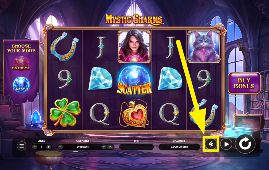 Mystic Charms УСКОРИТЕ ИГРУ.