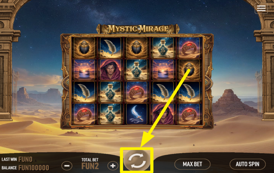Mystic Mirage JOIN THE SPINNING!