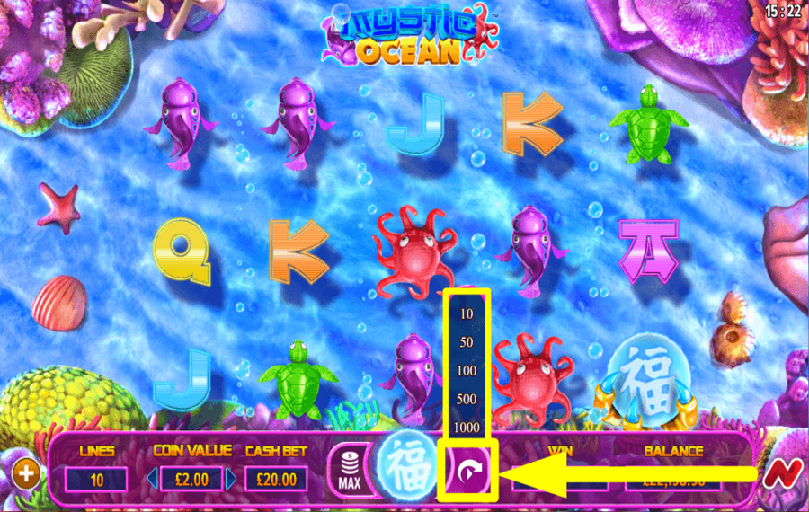 Mystic Ocean CONTINUE WITH AUTOPLAY.