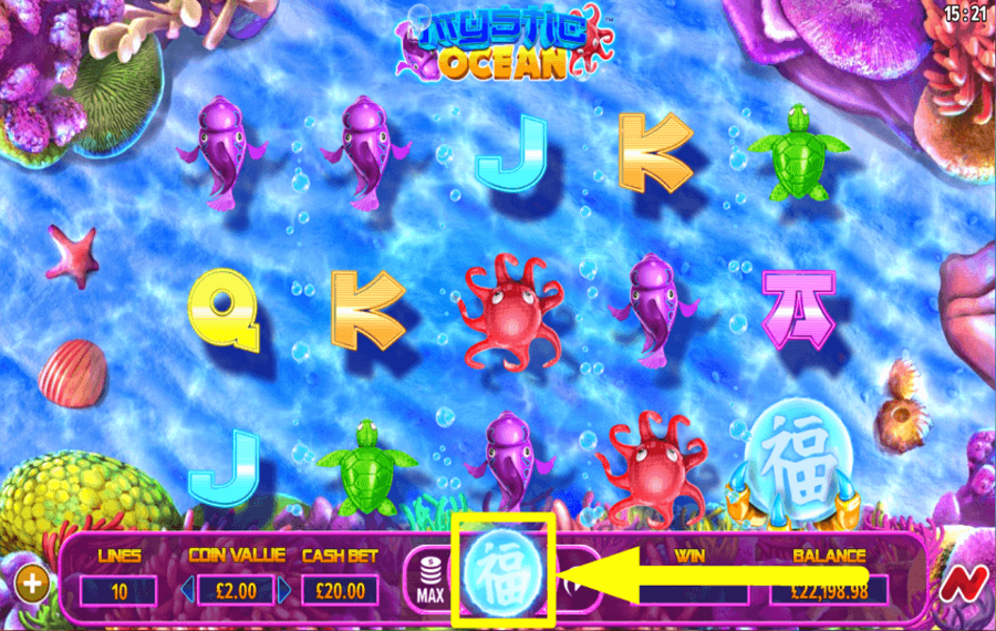 Mystic Ocean CLICK SPIN TO WIN.