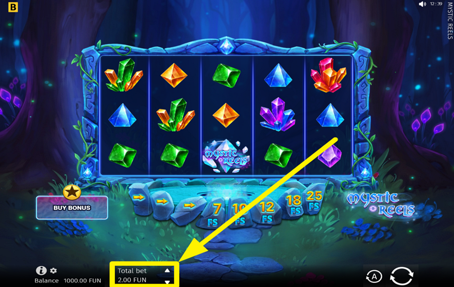 Mystic Reels ESPECIFIQUE SU APUESTA.