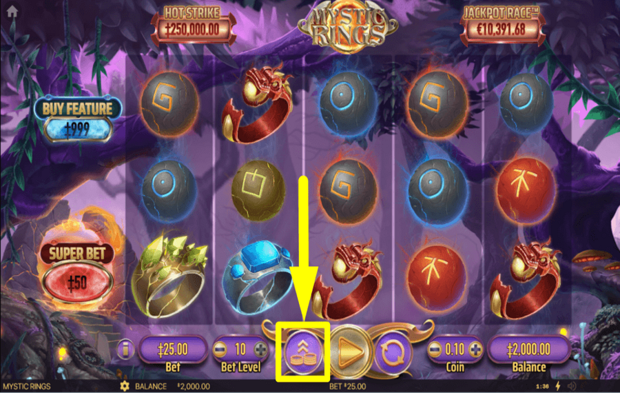 Mystic Rings ОДОБРИТЬ ВЫСОКИЕ СТАВКИ.