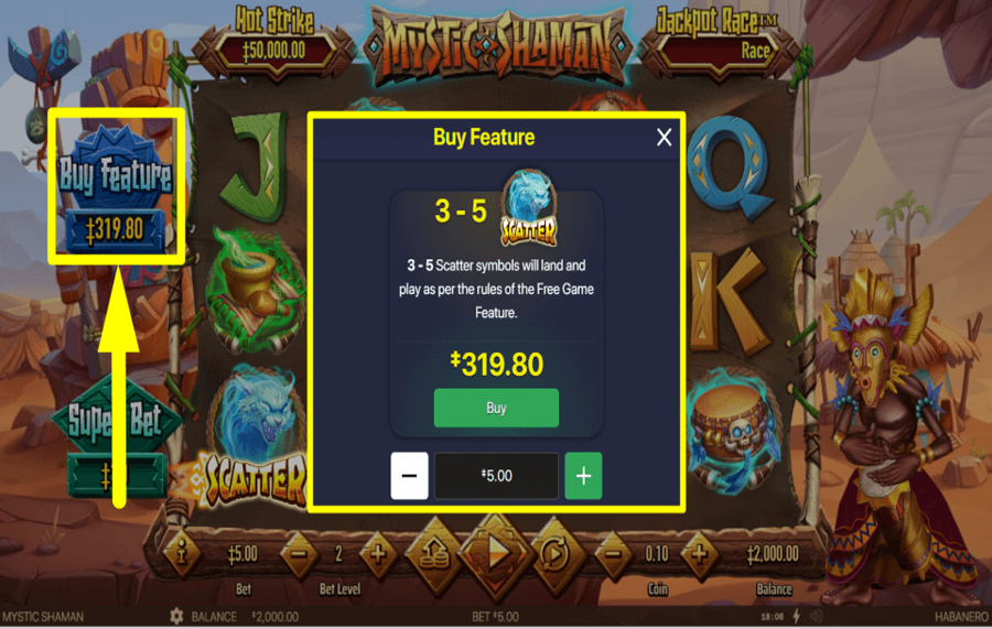 Mystic Shaman SEIZE THE BONUS.