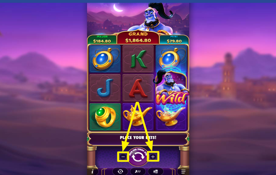 Mystic Wishes СКОРРЕКТИРУЙТЕ СУММУ СТАВКИ.