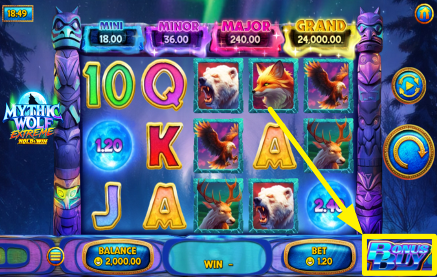 Mythic Wolf Extreme Сделайте это интересным!