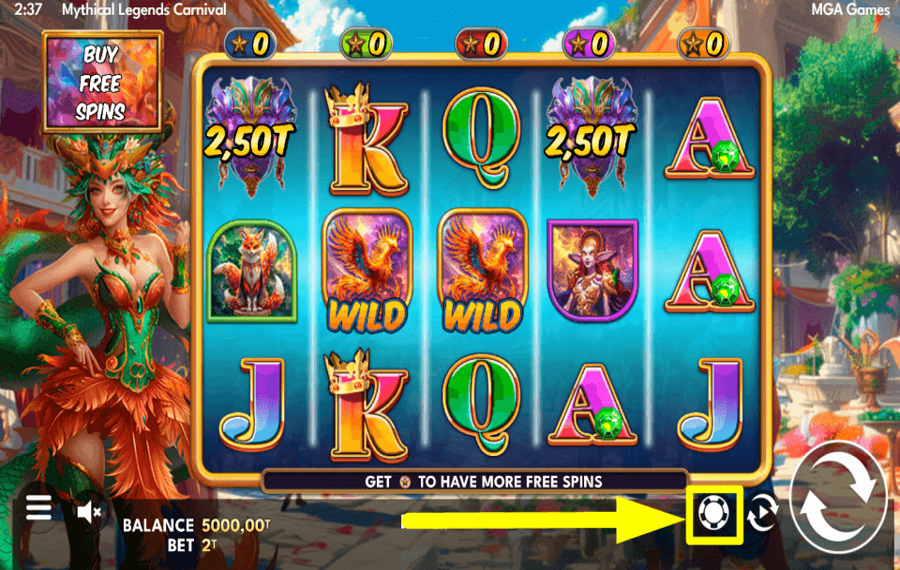 Mythical Legends Carnival DETERMINA TU APUESTA.