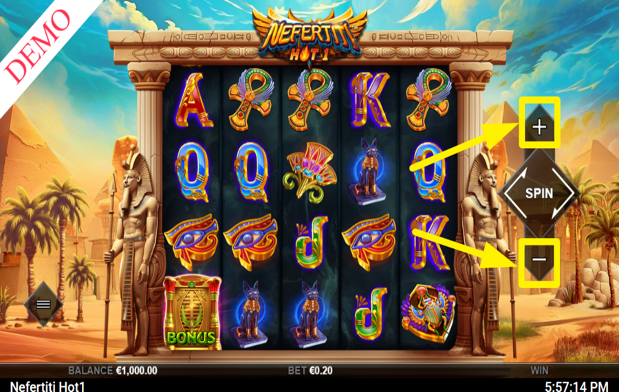 Nefertiti Hot 1 PASSEN SIE IHREN EINSATZ AN.