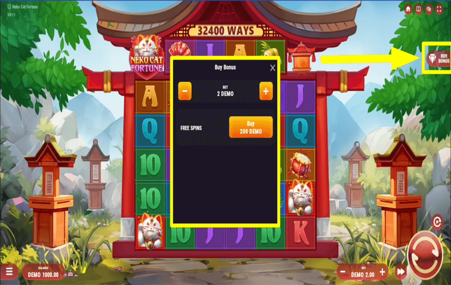 Neko Cat Fortune PAY FOR THE BONUS.