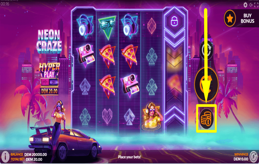 Neon Craze FAITES VOTRE PARI.