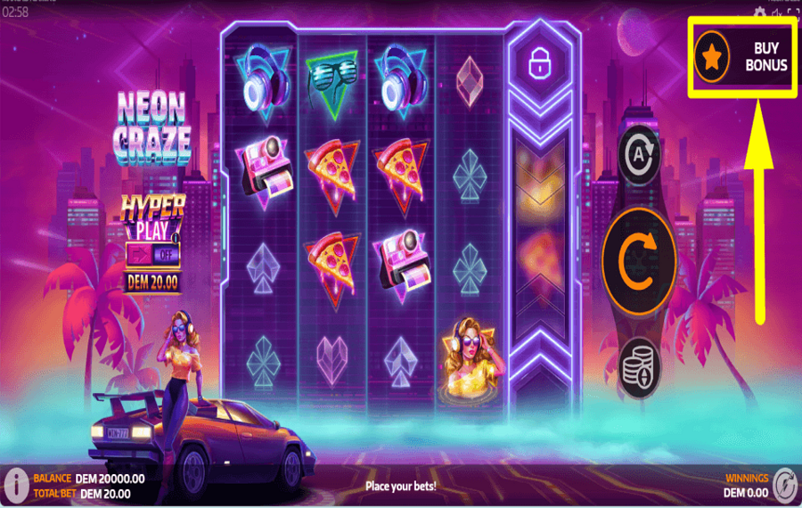 Neon Craze PAYER POUR LES TOURS.