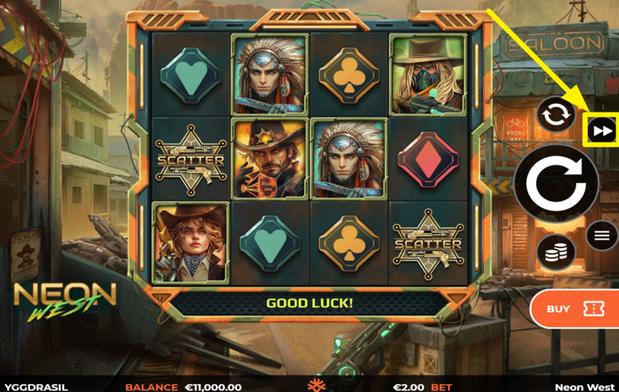 Neon West AUGMENTEZ LE TEMPO.