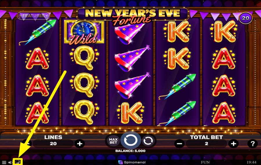 New Years Eve Fortune BESCHLEUNIGEN SIE DIE AKTION!