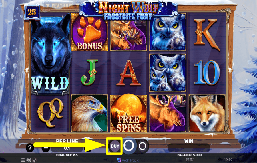 Night Wolf Frostbite Fury ACHETEZ LE BONUS.