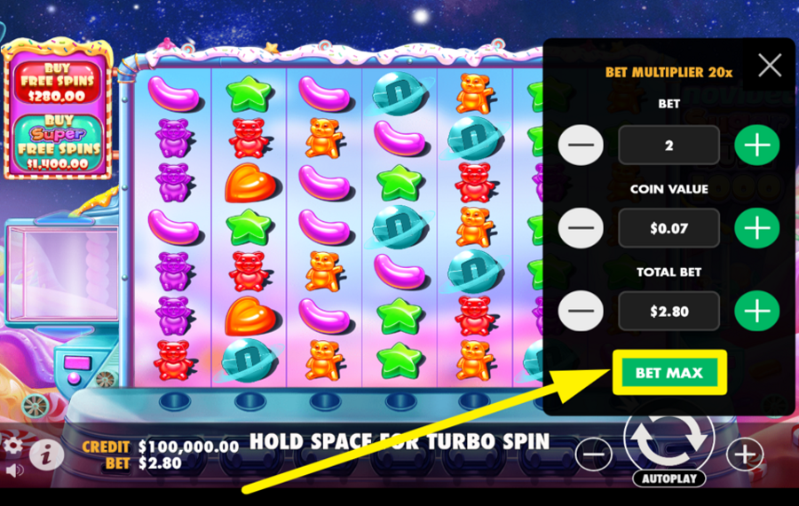 Novibet Sugar Rush 1000 ACTIVATE THE ULTIMATE WAGER LEVEL.