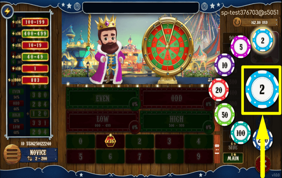 Number King APUESTA TUS CRÉDITOS.