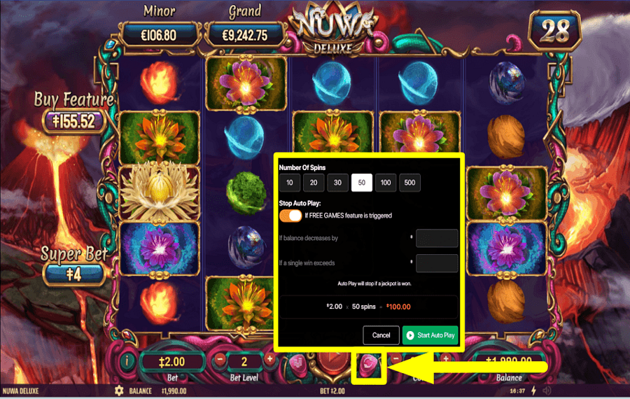 Nuwa Deluxe ВКЛЮЧИТЬ АВТОИГРУ.