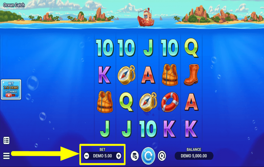 Ocean Catch CAST YOUR BET.