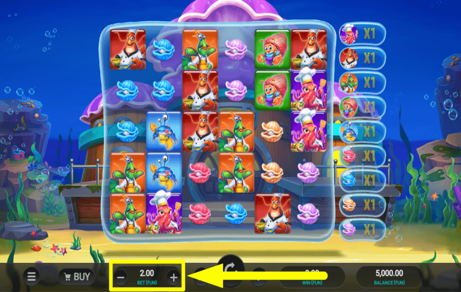 Octos Crab Shack PLATZIEREN SIE IHRE WETTE.