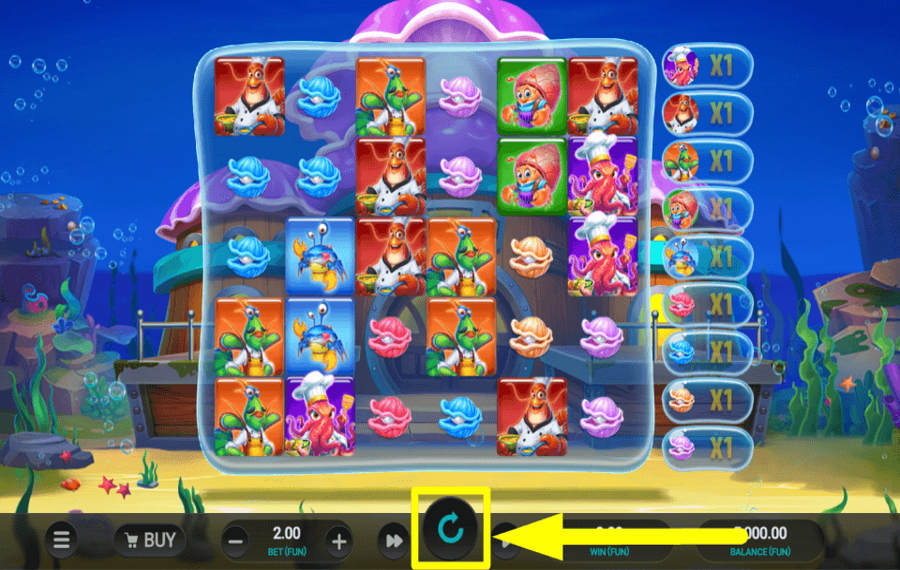 Octos Crab Shack SPIELEN UND GEWINNEN.