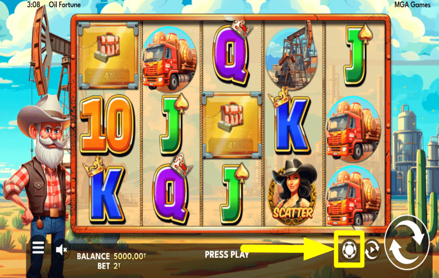 Oil Fortune DETERMINA TU APUESTA.