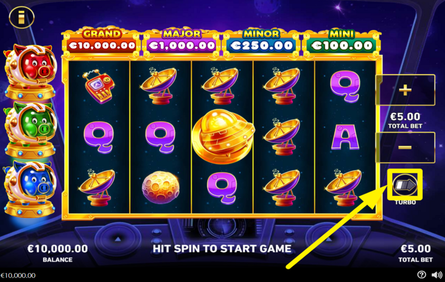 Oink Oink Oink AstroSnouts AUMENTE LA VELOCIDAD.