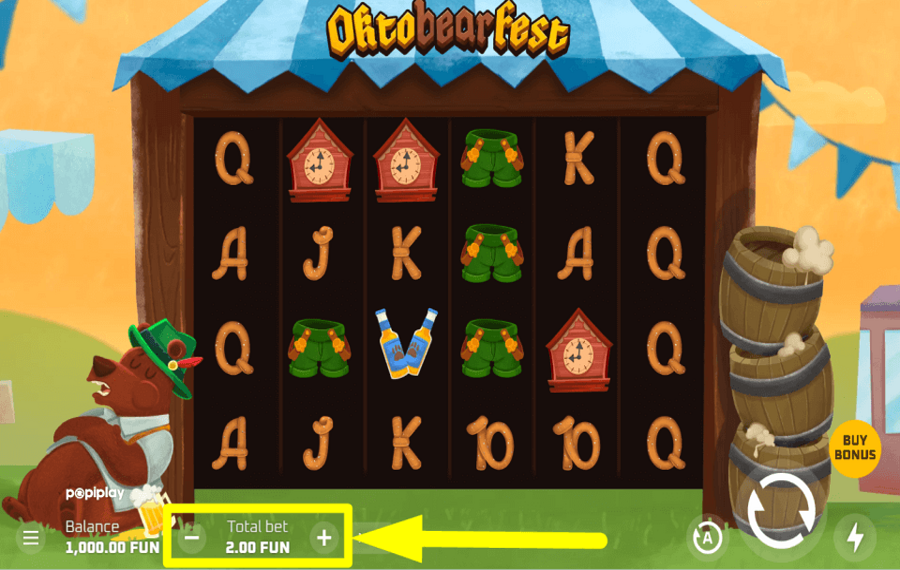 Oktobearfest ОТРЕГУЛИРОВАТЬ СТАВКУ.