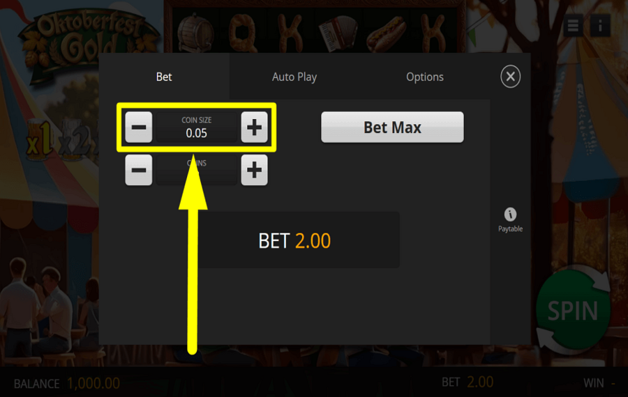 Oktoberfest Gold SET COIN SIZE.