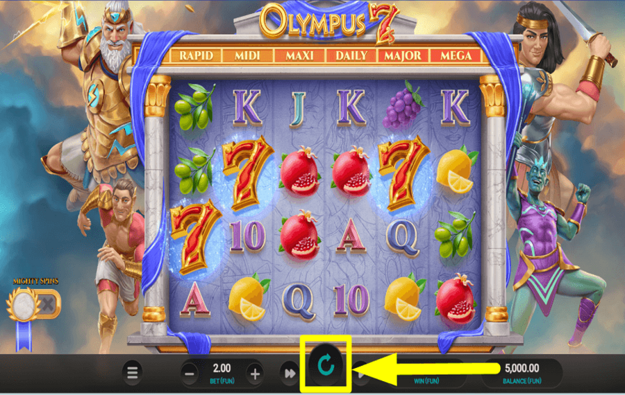 Olympus 7s Dream Drop IMPEGNATI PER OTTENERE RICOMPENSE.