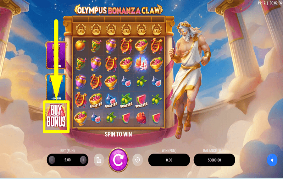 Olympus Bonanza Claw COMPRA BONIFICACIONES.