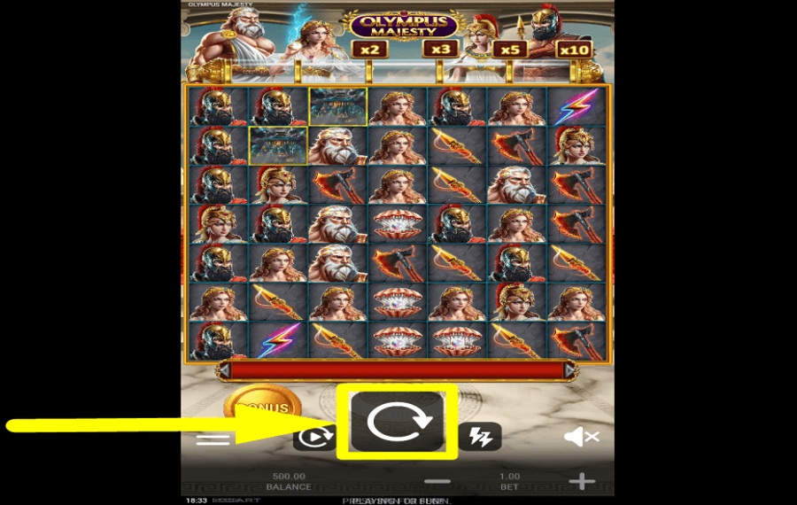 Olympus Majesty PLAY THE GAME.