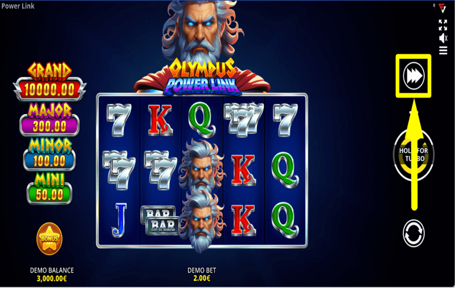 Olympus Power Link Running Wins STEP UP YOUR GAME.