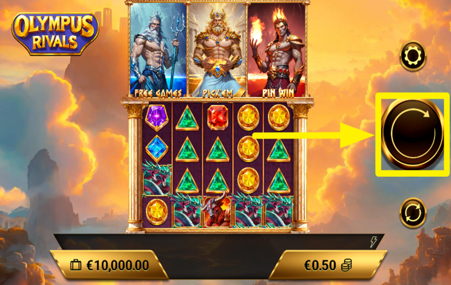 Olympus Rivals DREHEN FÜR DEN ERFOLG!