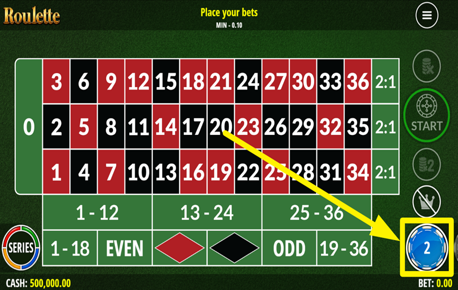 On Demand Roulette SCEGLI LA TUA SCOMMESSA.