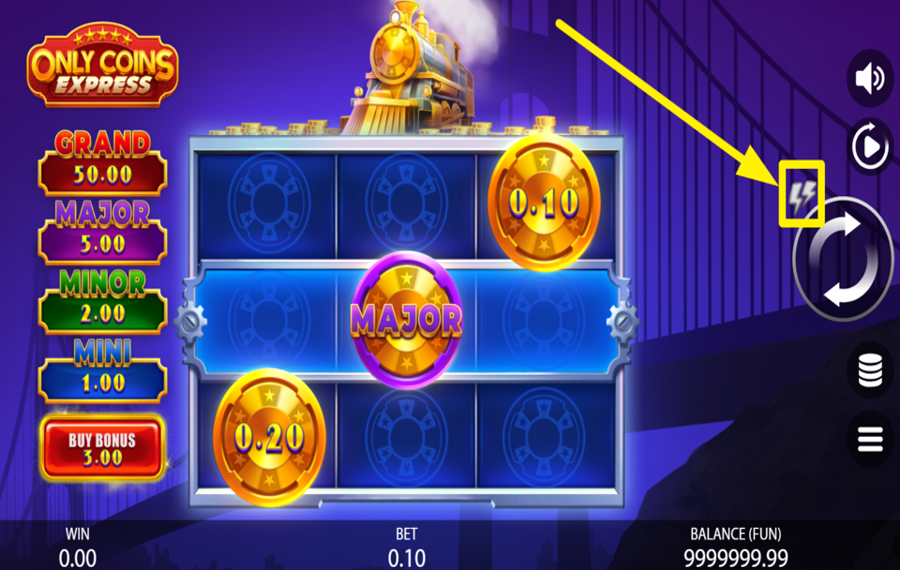 Only Coins Express ¡PON EL MÁXIMO PARTIDO AL JUEGO!