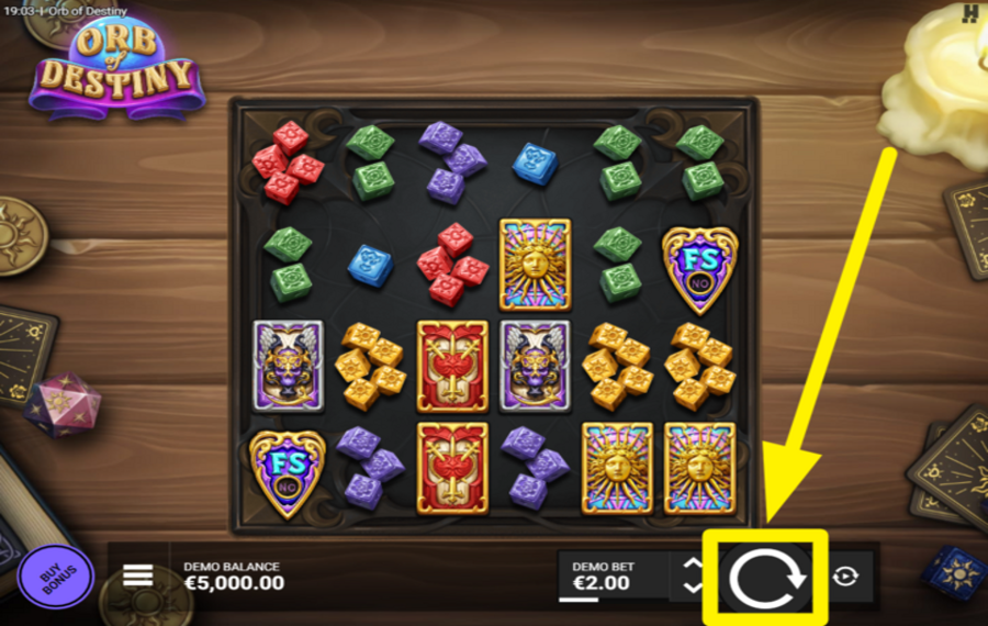 Orb of Destiny SPIN TO WIN!