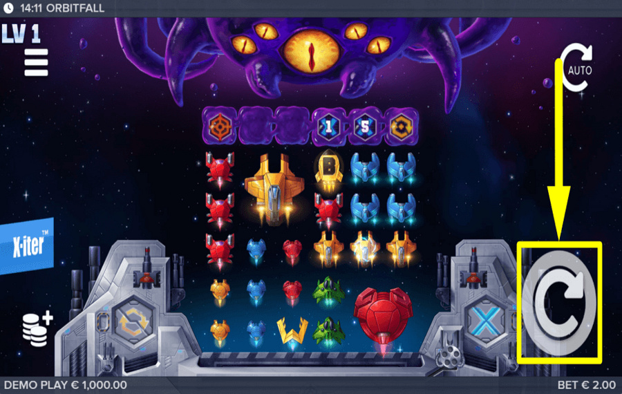 Orbitfall PON A PRUEBA TU SUERTE.