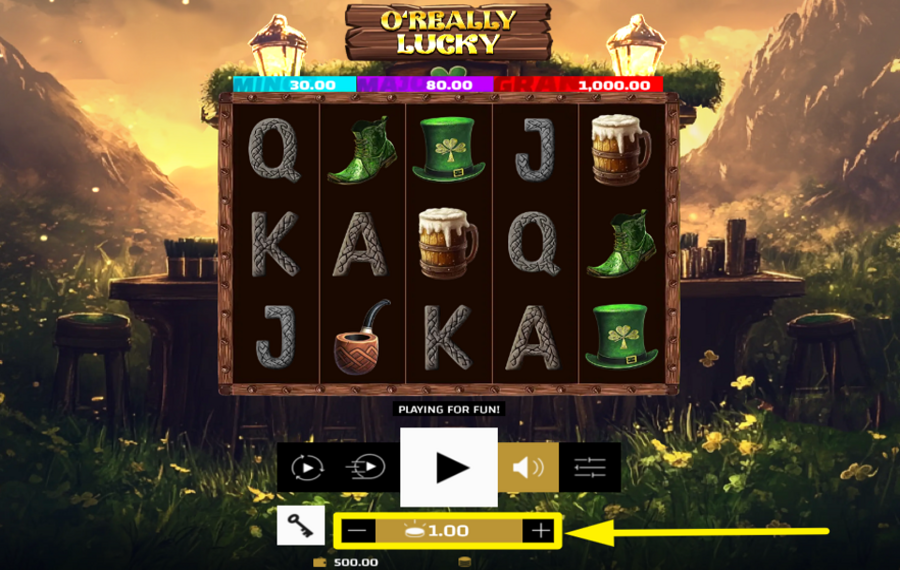 OReally Lucky DECIDE ON YOUR BET.