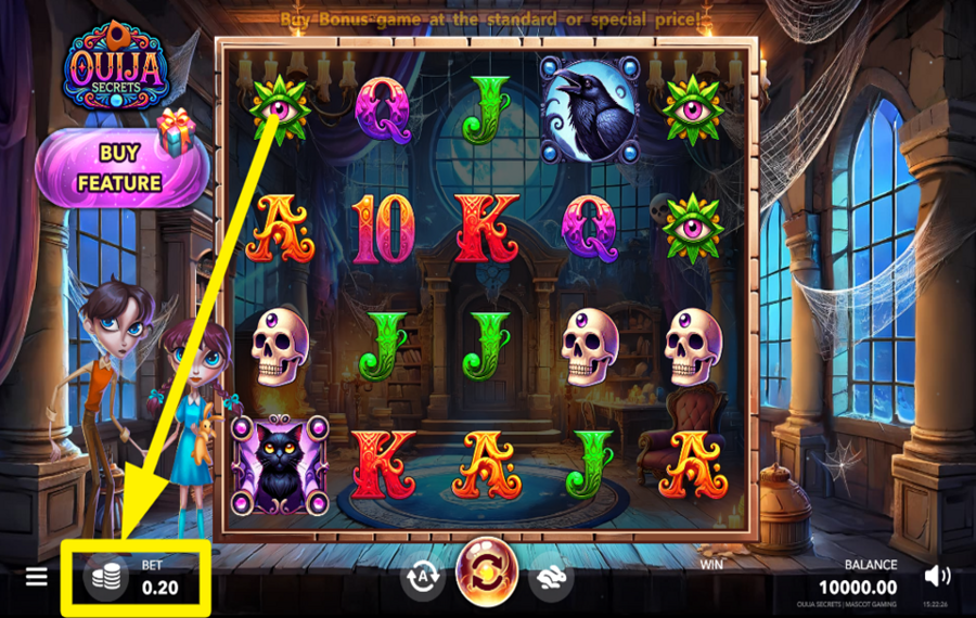 Ouija Secrets ДЕЛАЙТЕ СТАВКУ.