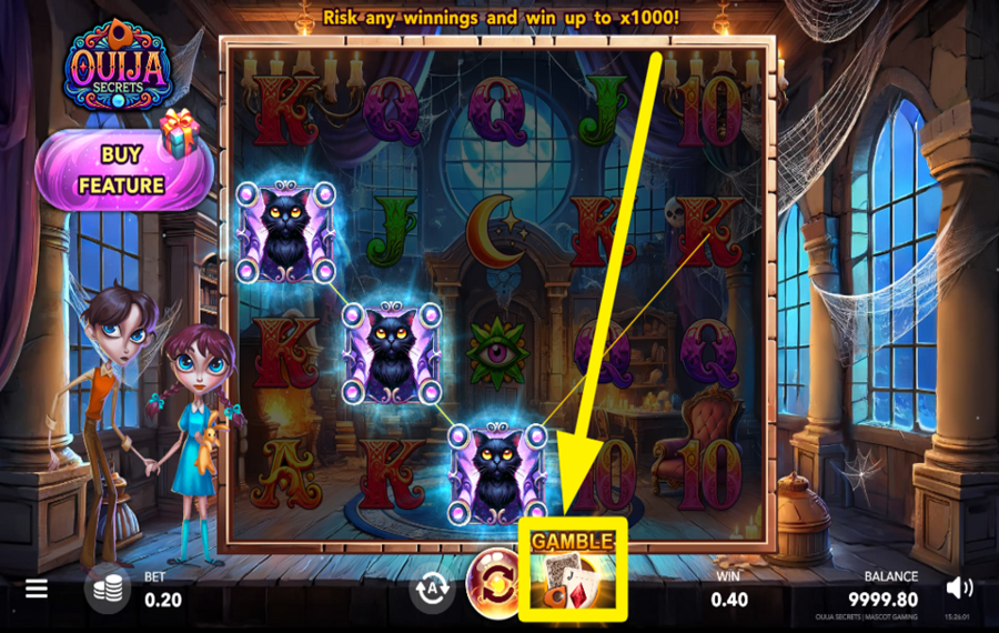 Ouija Secrets ПОСТАВЬТЕ НА ВЫИГРЫШ.