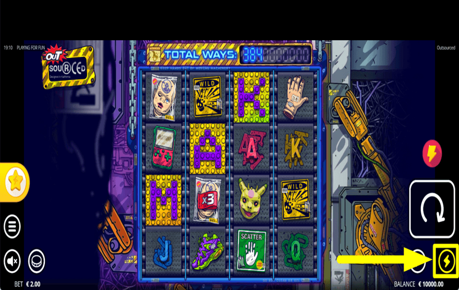 Outsourced CONTROLA LA VELOCIDAD.