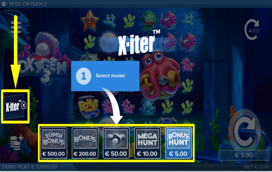 Oxygen 3 НАБИРАЙТЕ БОНУСЫ.