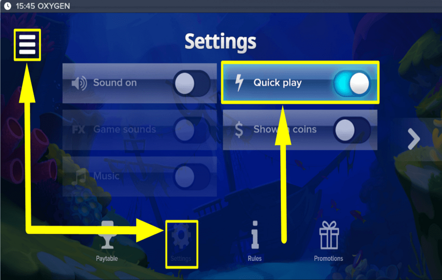 Oxygen PICK UP THE SPEED!
