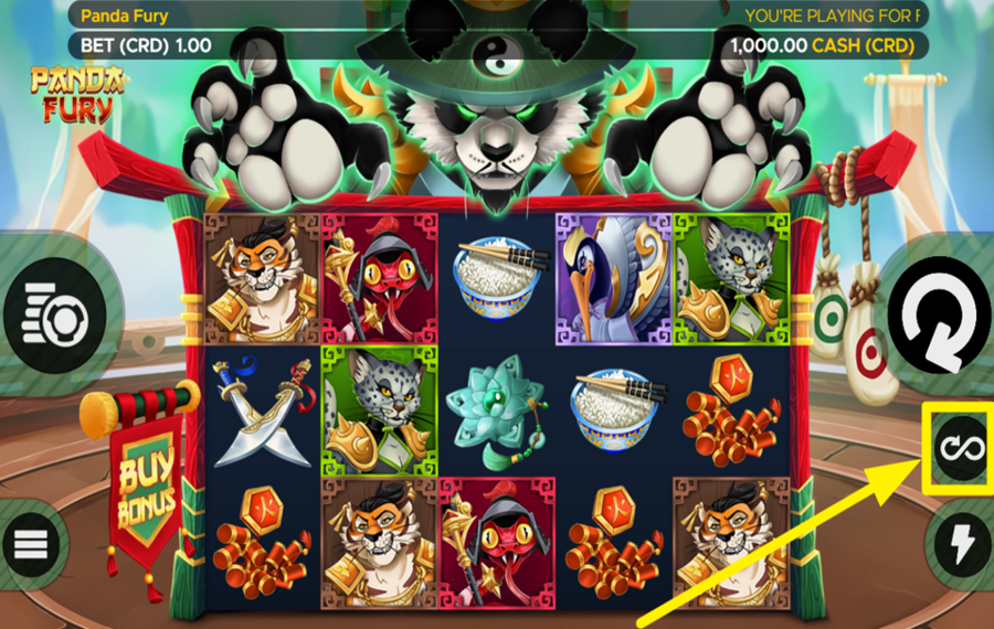 Panda Fury TRIGGER AUTOMATIC SPINNING.