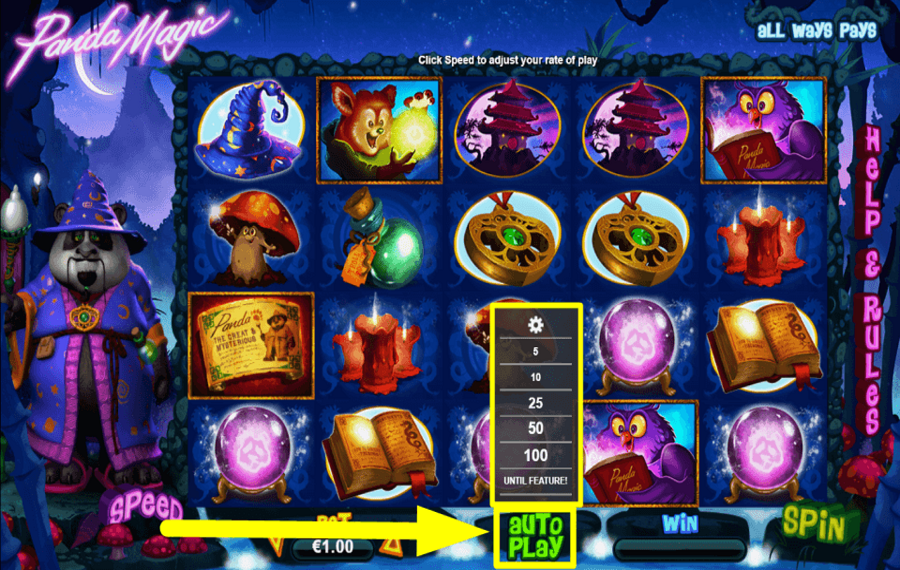 Panda Magic EXPLORA LA FUNCIÓN DE REPRODUCCIÓN AUTOMÁTICA.