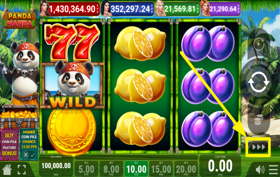 Panda Manda УВЕЛИЧЬТЕ ТЕМП.