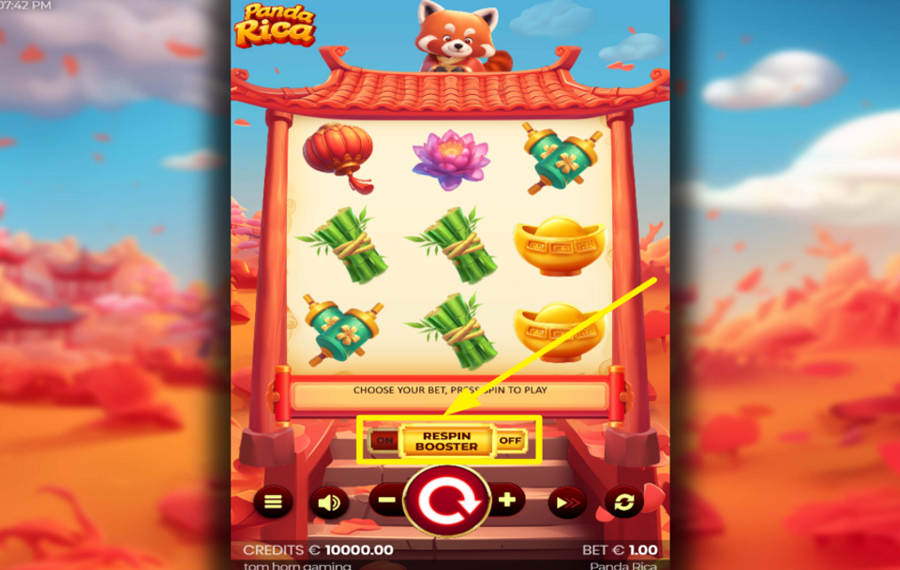 Panda Rica ACTIVA EL REFUERZO DE RESPIN.