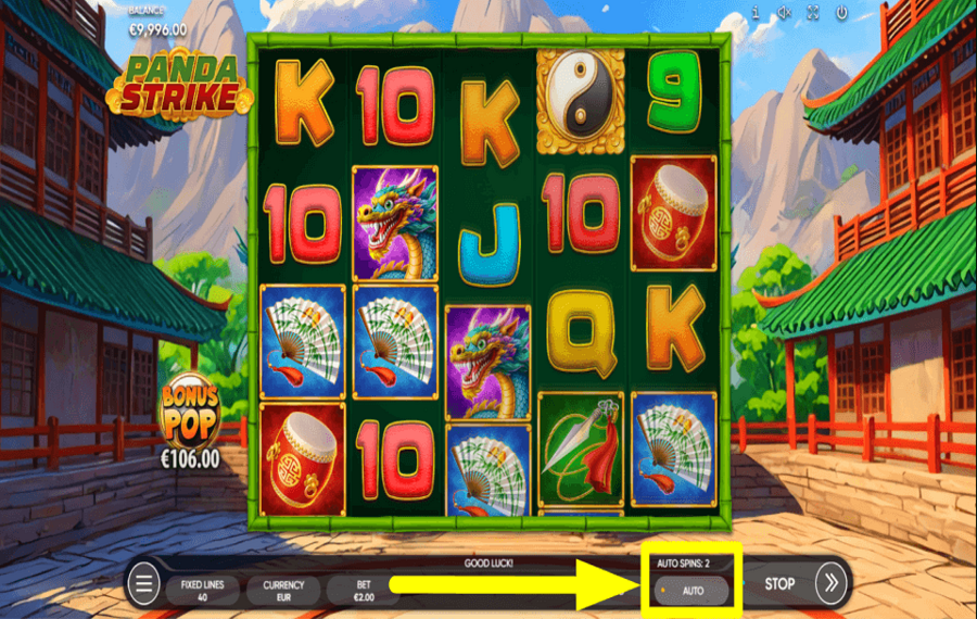 Panda Strike ДЕЙСТВУЙТЕ АВТОМАТИЧЕСКИ.